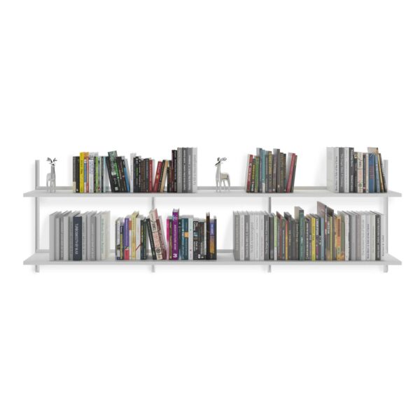 Continua | Wandmontiertes Design-Bücherregal