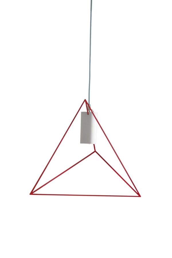 Rock Garden Pendant Spot Blanc – Pyramide Rouge